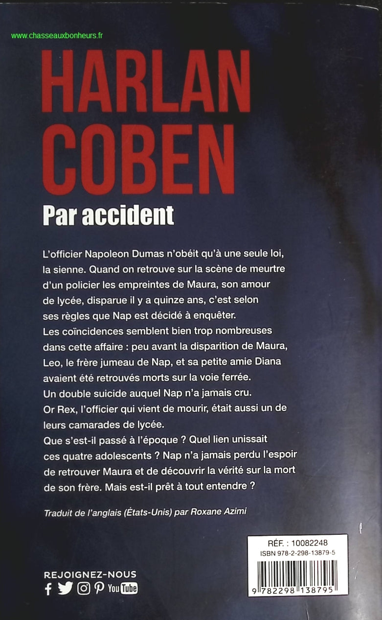 Par accident - Harlan Coben - livre
