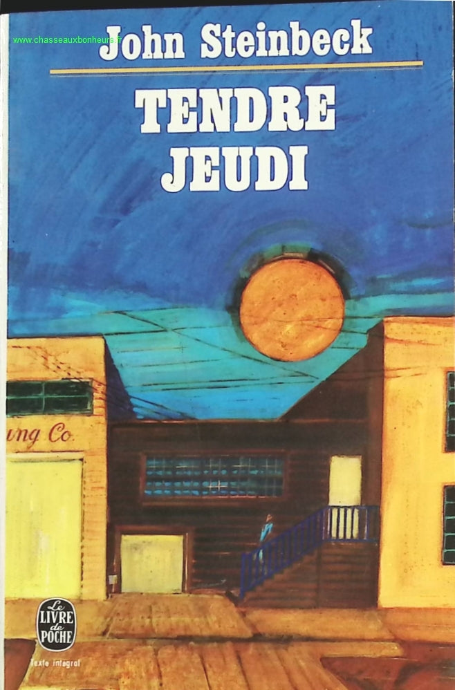 Tendre jeudi - John Steinbeck - livre