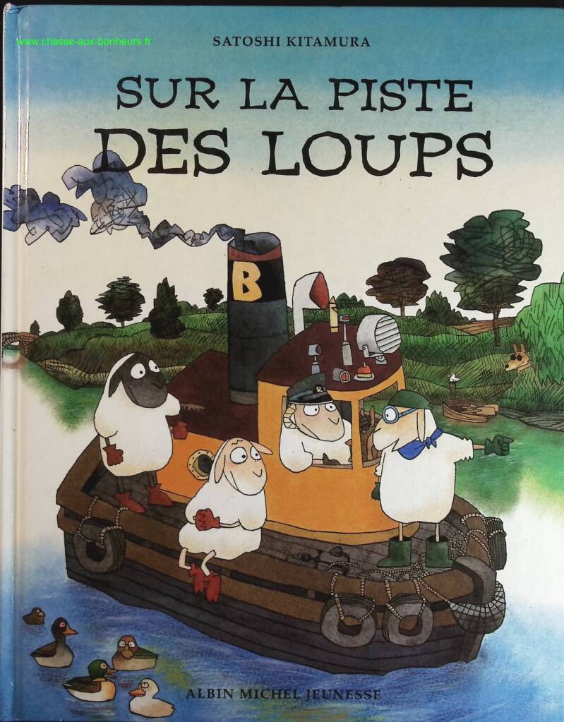 Sur la piste des loups - Satoshi KITAMURA - livre