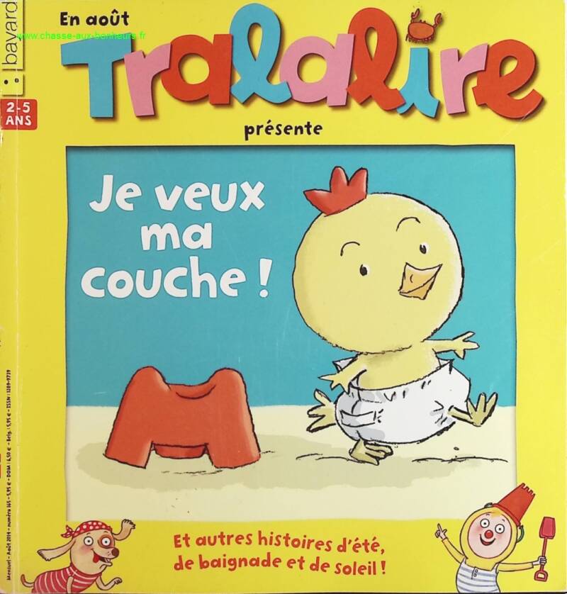 Je veux ma couche - Tralalire - livre