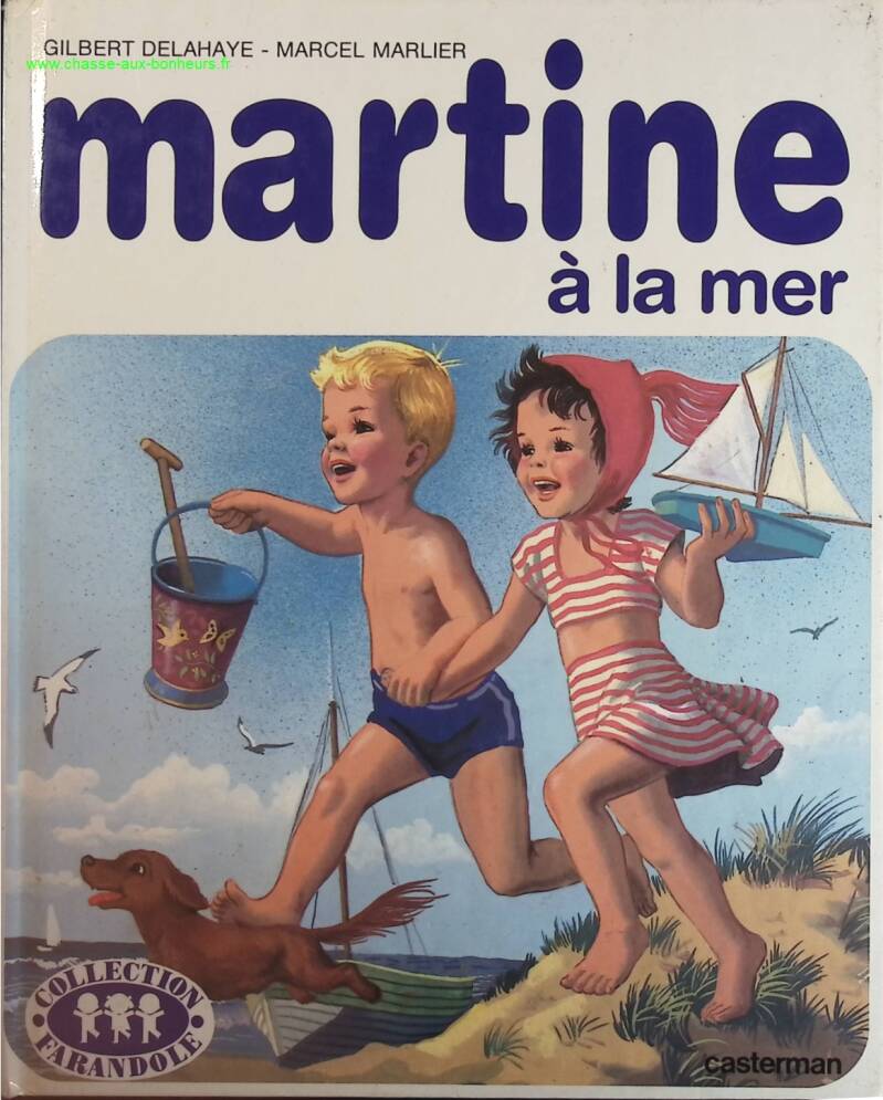 Martine À La Mer - Gilbert Delahaye, Marcel Marlier - livre