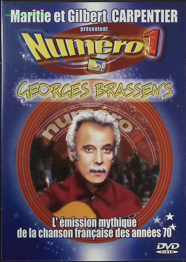 Numéro Un - Georges Brassens - DVD
