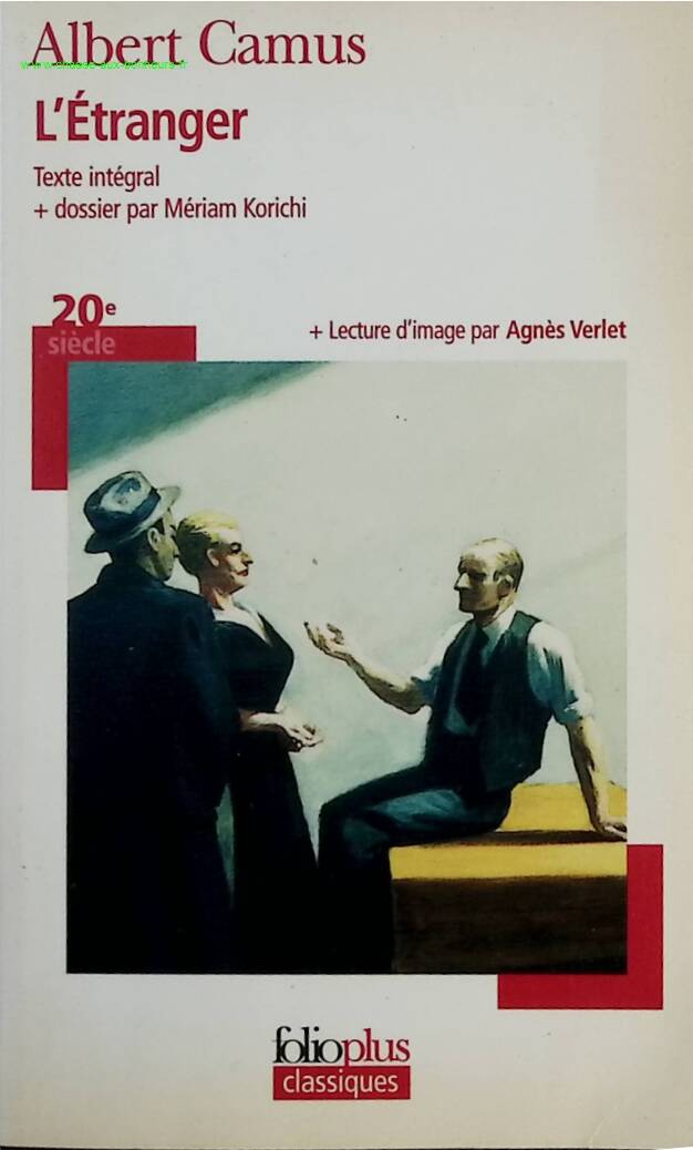 L'Étranger - Albert Camus - livre