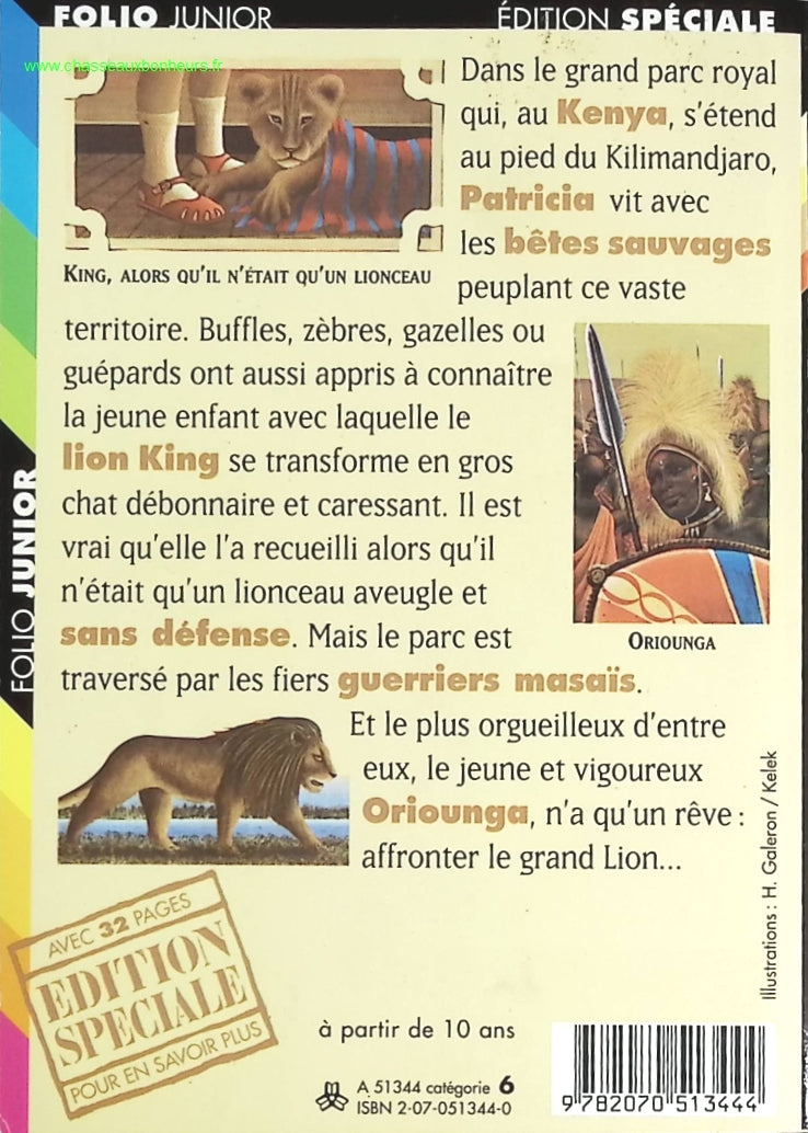 Le Lion - Joseph Kessel - livre