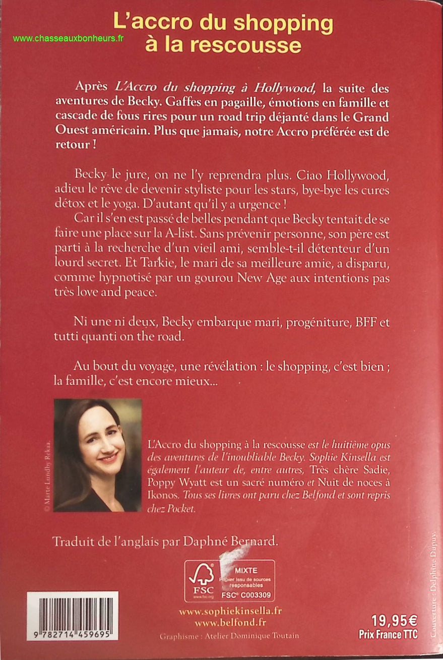 L'Accro du shopping à la rescousse - Sophie Kinsella  - livre