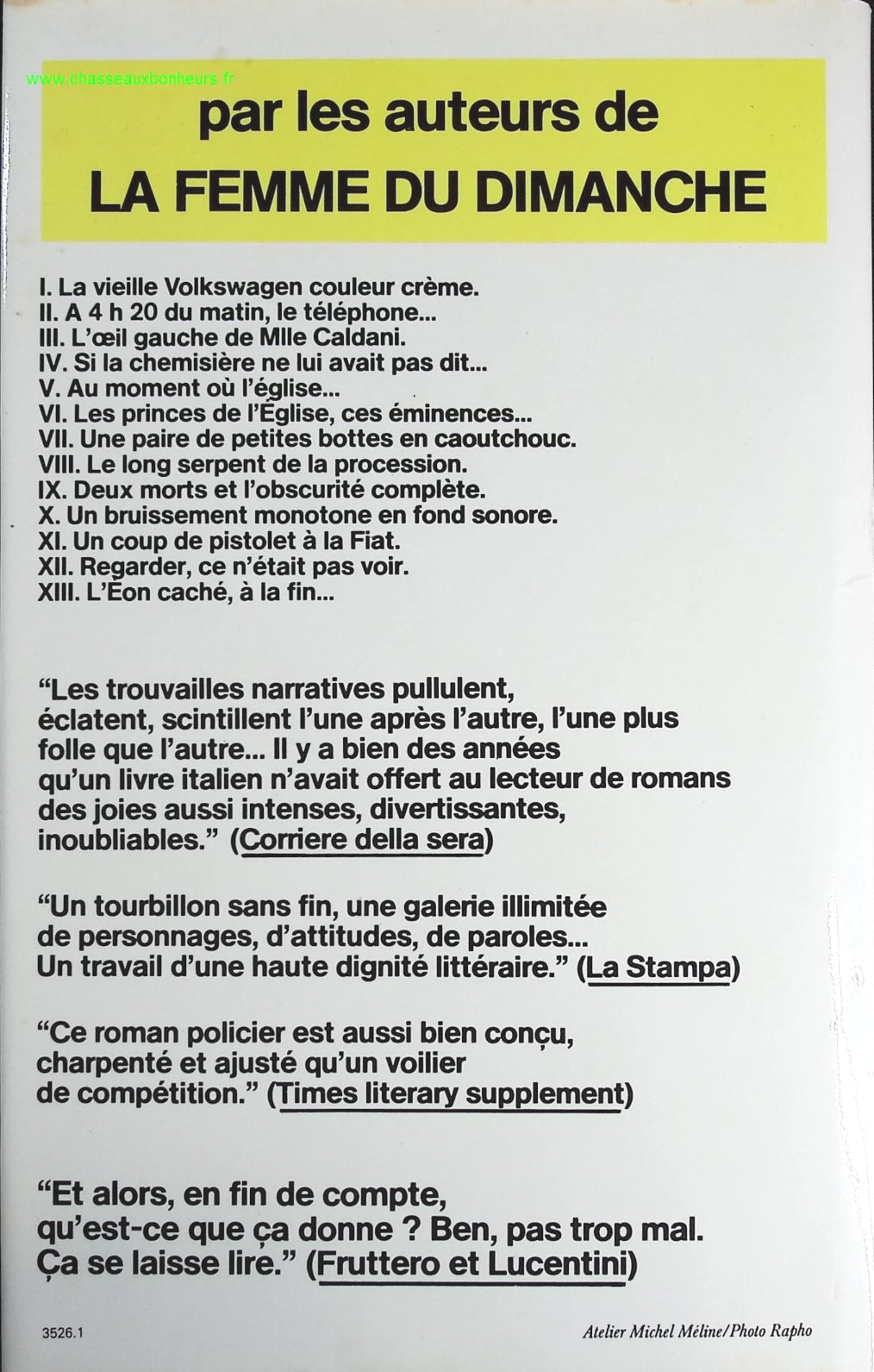 La nuit du grand boss - Carlo Fruttero Franco Lucentini - livre