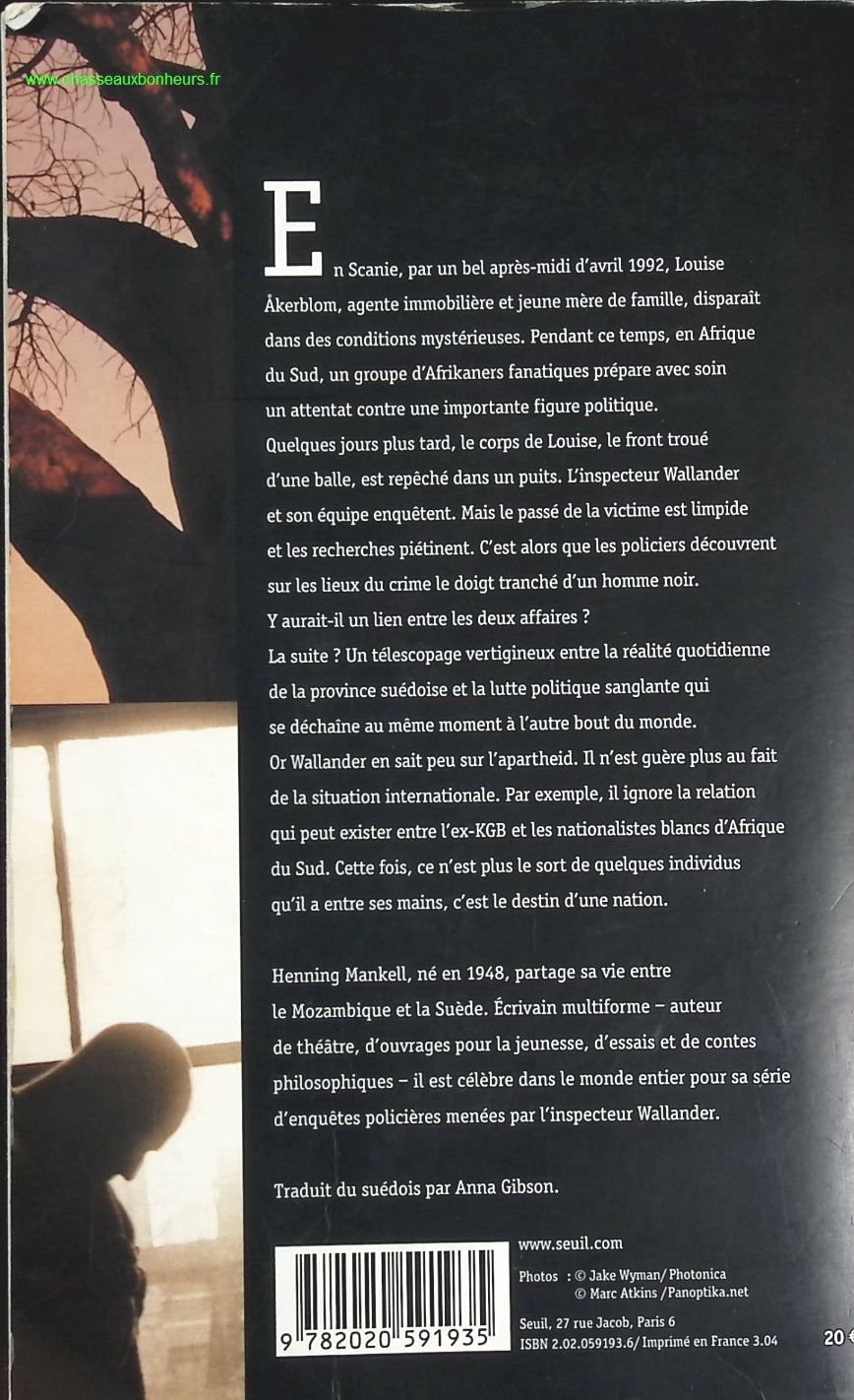 La Lionne blanche - Henning Mankell  - livre