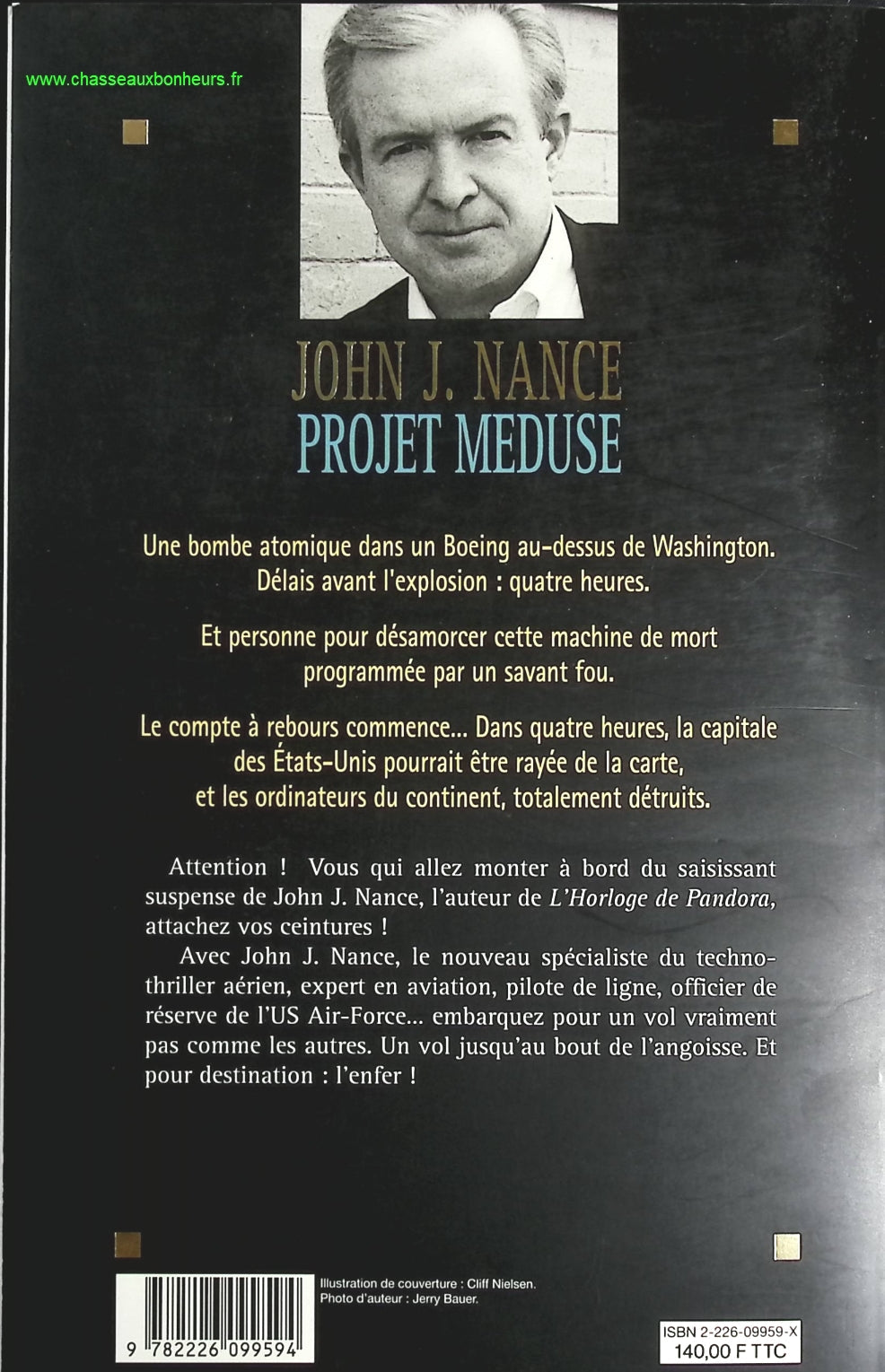 Projet Méduse - John J. Nance - livre