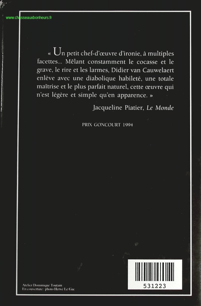Un aller simple - Didier Van Cauwelaert - livre