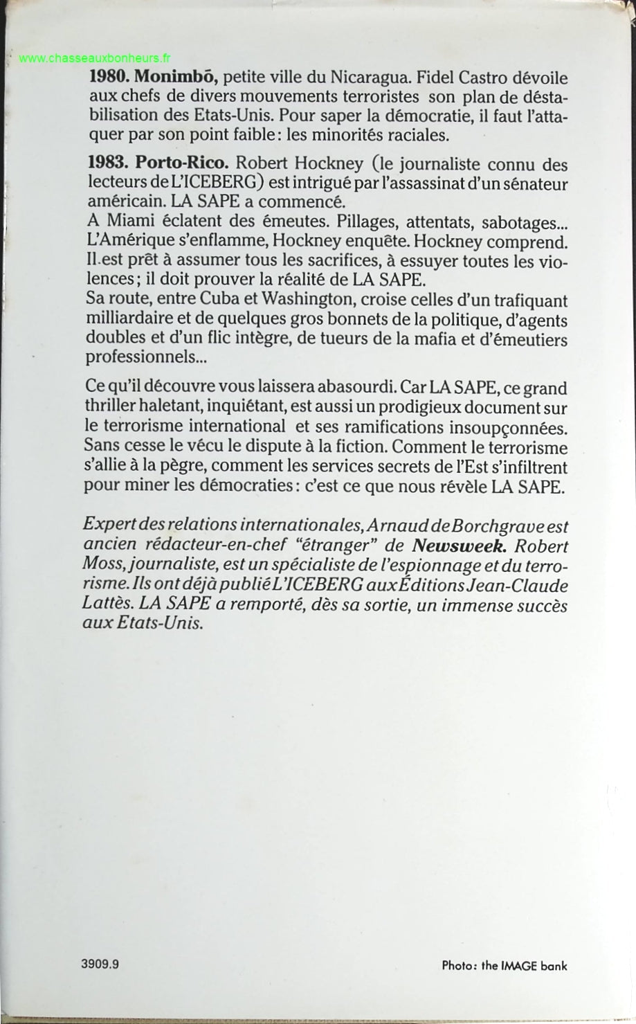 La Sape - Robert Moss et Arnaud de Borchgrave - livre