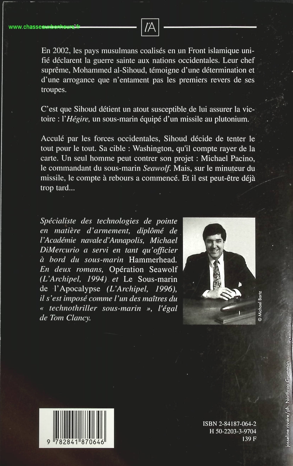 "Seawolf" - Mission de la dernière chance - Michael DiMercurio - livre