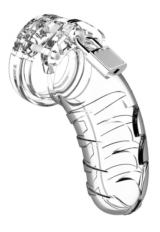 Cage de chasteté ManCage Modèle 04 11 x 3.5 cm Transparente