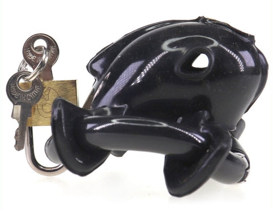 Cage de chasteté Nub Soft 6 x 2cm Noire
