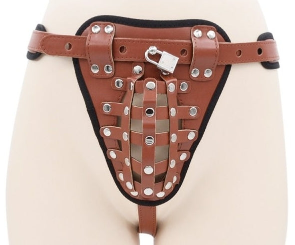 Ceinture de chasteté Belt Full Marron