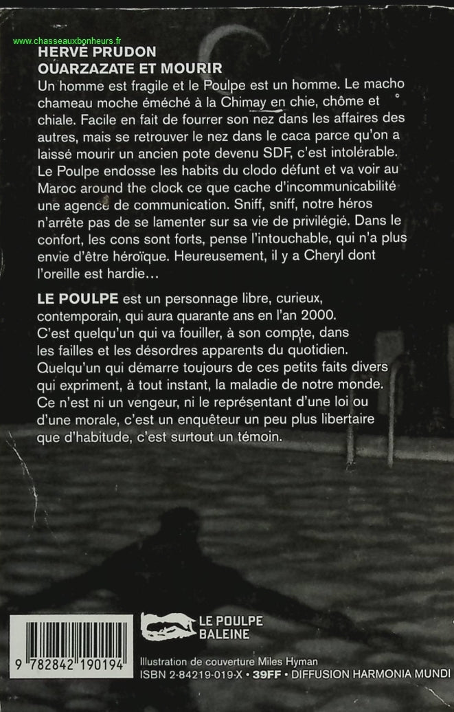 Ouarzazate et mourir - Le poulpe Hervé Prudon - livre