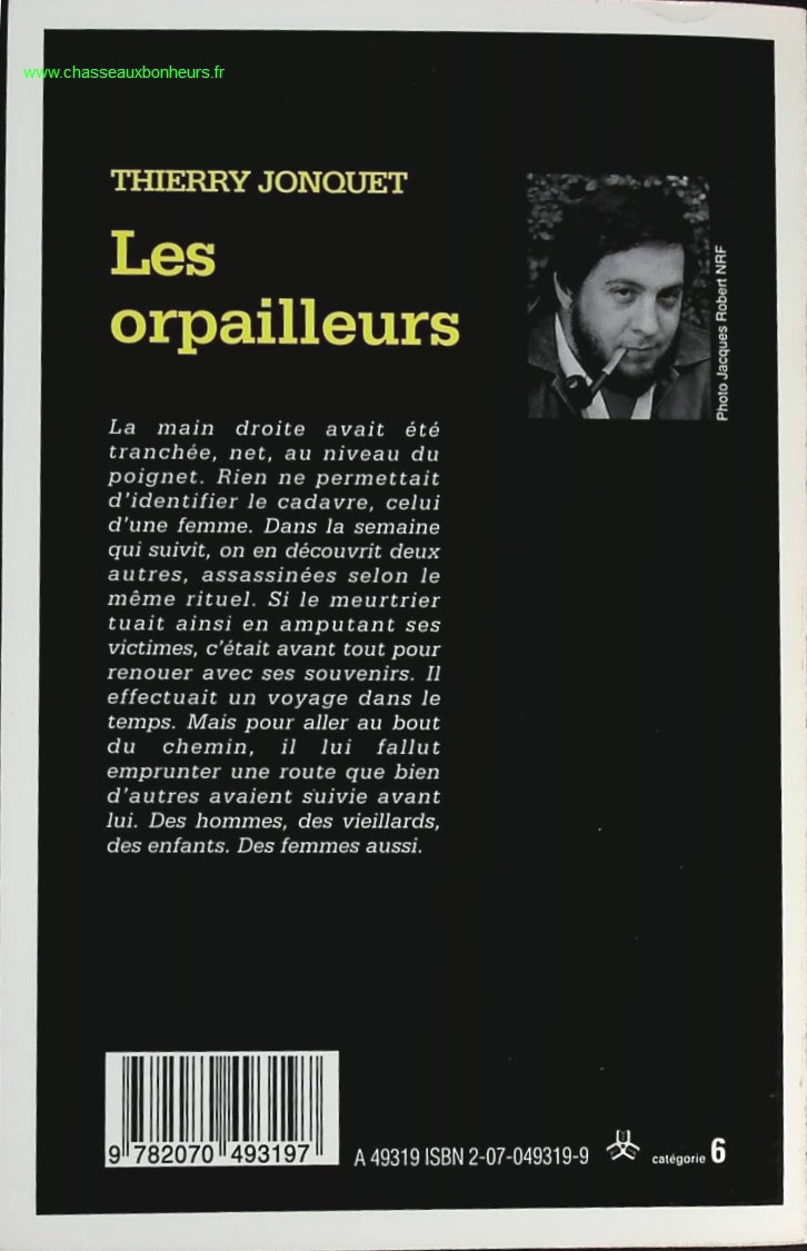Les orpailleurs - Thierry Jonquet - livre