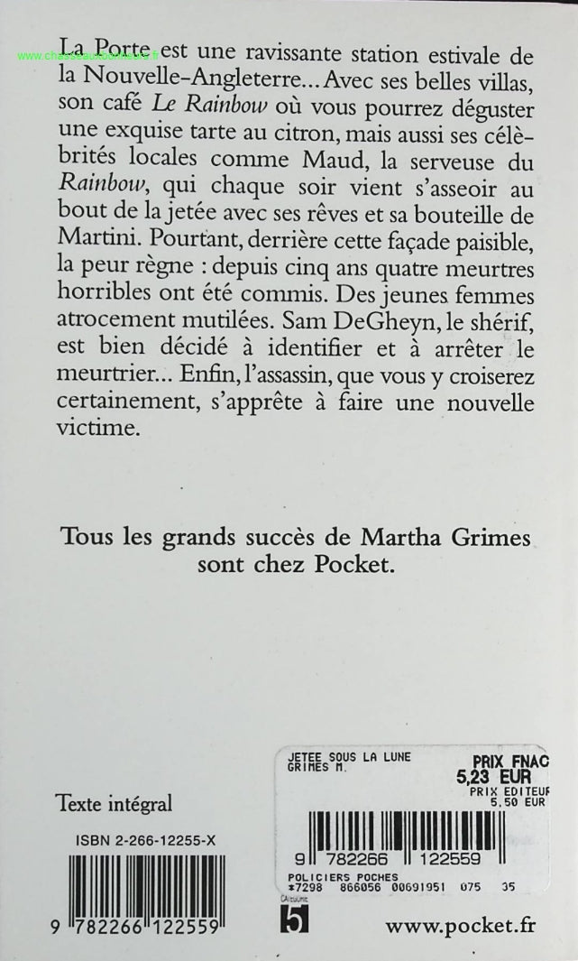 La jetée sous la lune - Martha Grimes - livre