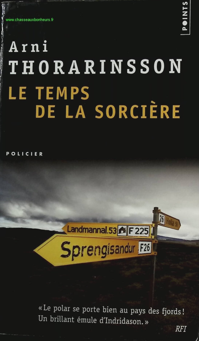 Le Temps de la sorcière - Arni Thorarinsson - livre