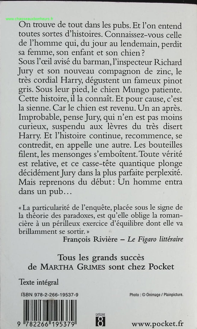 Le paradoxe du menteur - Martha Grimes - livre