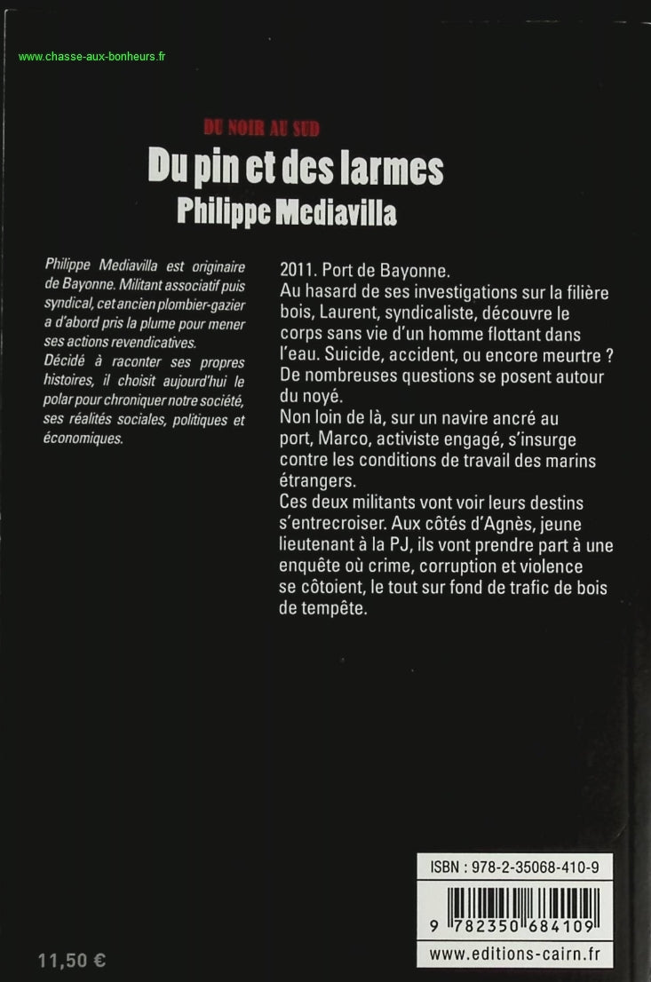 Du pin et des larmes - Philippe Mediavilla - livre