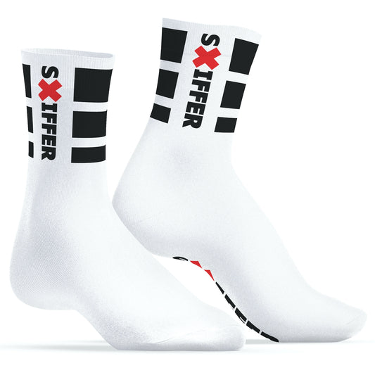 Chaussettes blanches Sniffer SneakXX