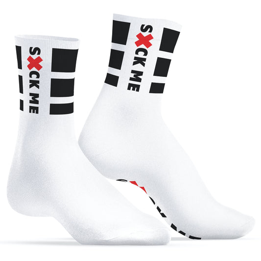Chaussettes blanches Suck Me SneakXX