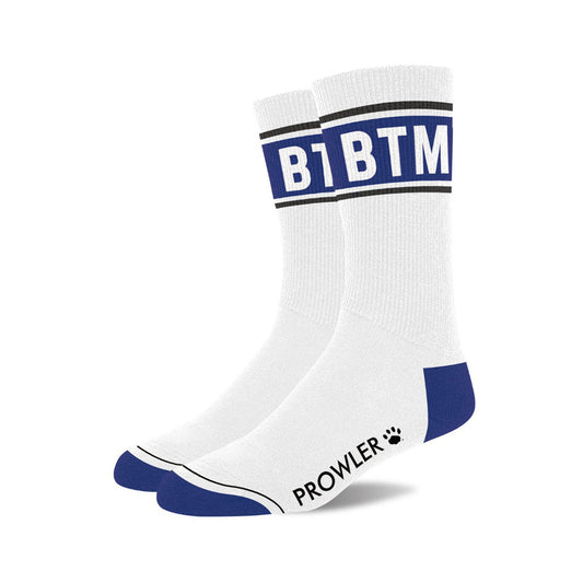 Chaussettes BTM Blanc-Bleu