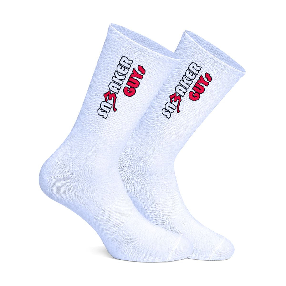 Chaussettes Sneaker Guys Blanc-Rouge