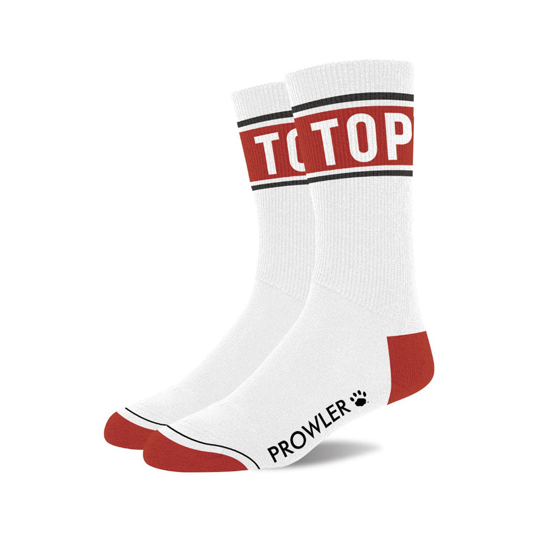 Chaussettes TOP Blanc-Rouge