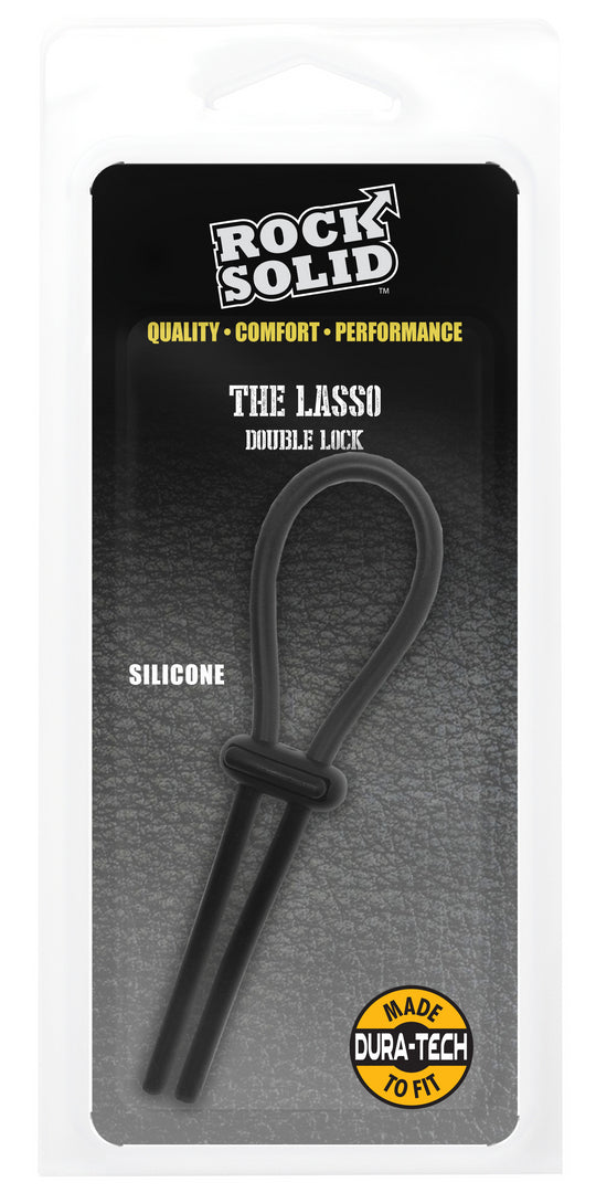 Cockring Lasso Double Noir