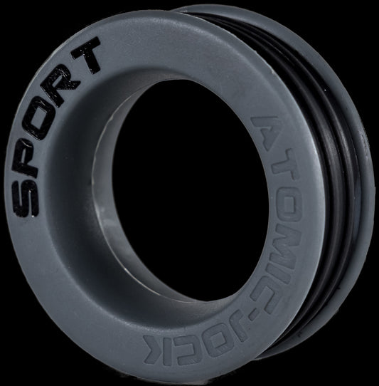 Cockring Silicone Sneaker Gris-Noir