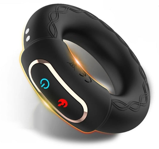 Cockring vibrant chauffant Warm 40mm