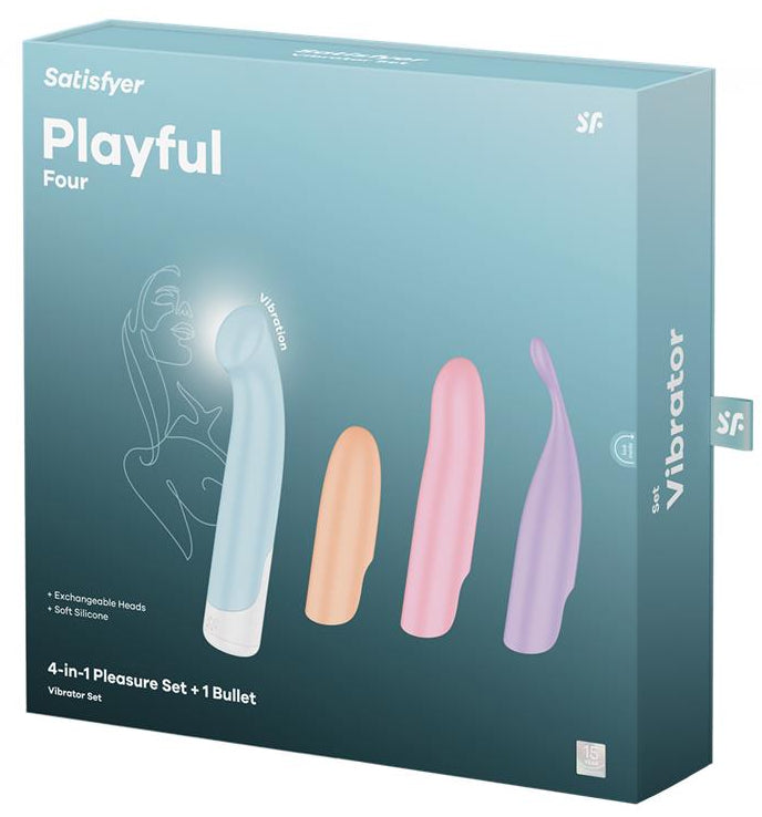 Coffret 4 Pièces Playful Four 15 x 3.5cm