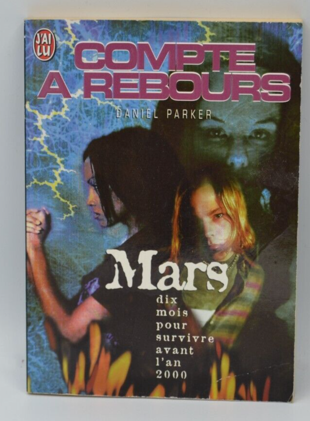 Compte à rebours - mars - Daniel Parker - livre