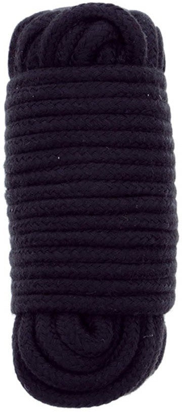 Corde Bondage Fine 10 m Noir