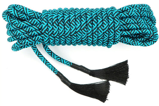 Corde de bondage Scint 10M Bleue