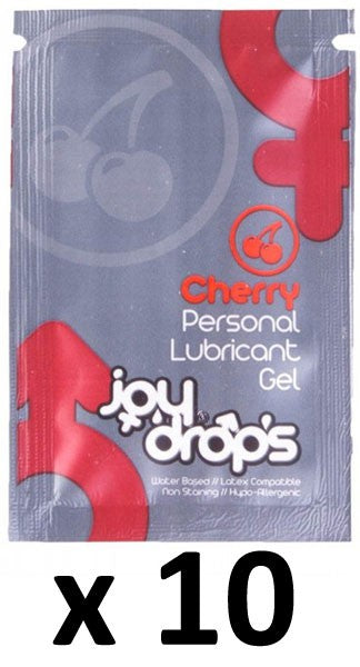 Lot de 10 dosettes Lubrifiant Arôme Cerise 5mL