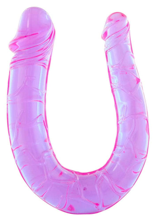 Dougle gode Twin Dong 11 x 3.4cm Violet