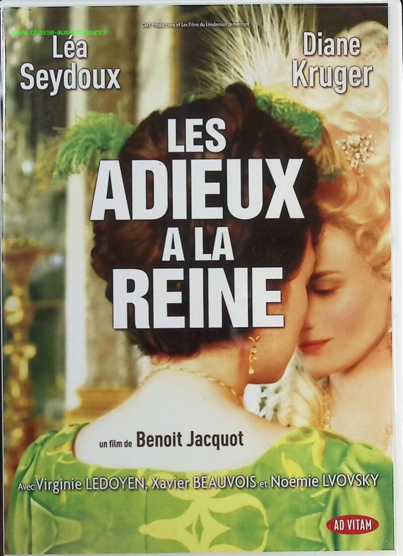 Les Adieux à la Reine - Léa Seydoux, Diane Kruger, Virginie Ledoyen - DVD historique
