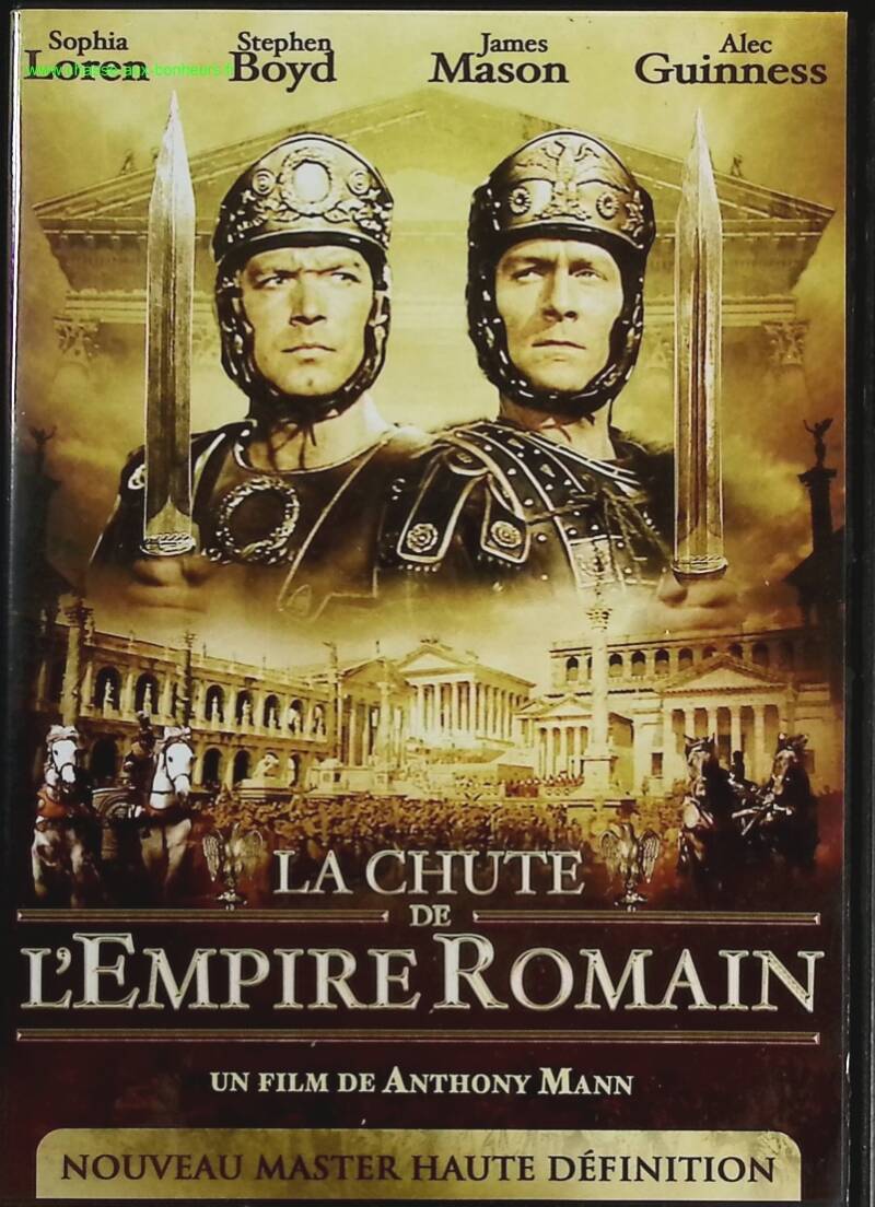La chute de l'empire romain - Sophia Loren - DVD historique
