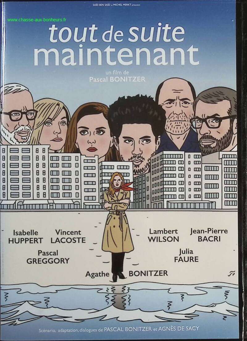 Tout De Suite Maintenant - Isabelle Huppert Bacri - DVD drame