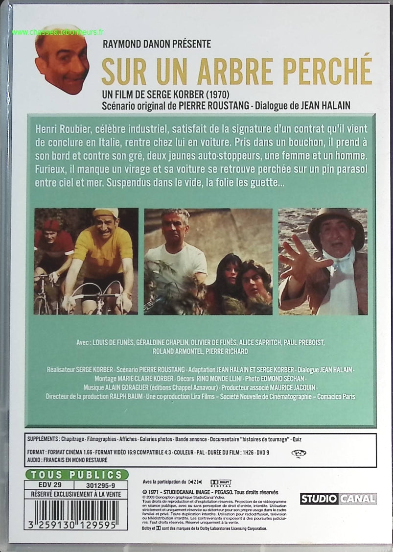 Sur un arbre perché - Louis de Funès - DVD