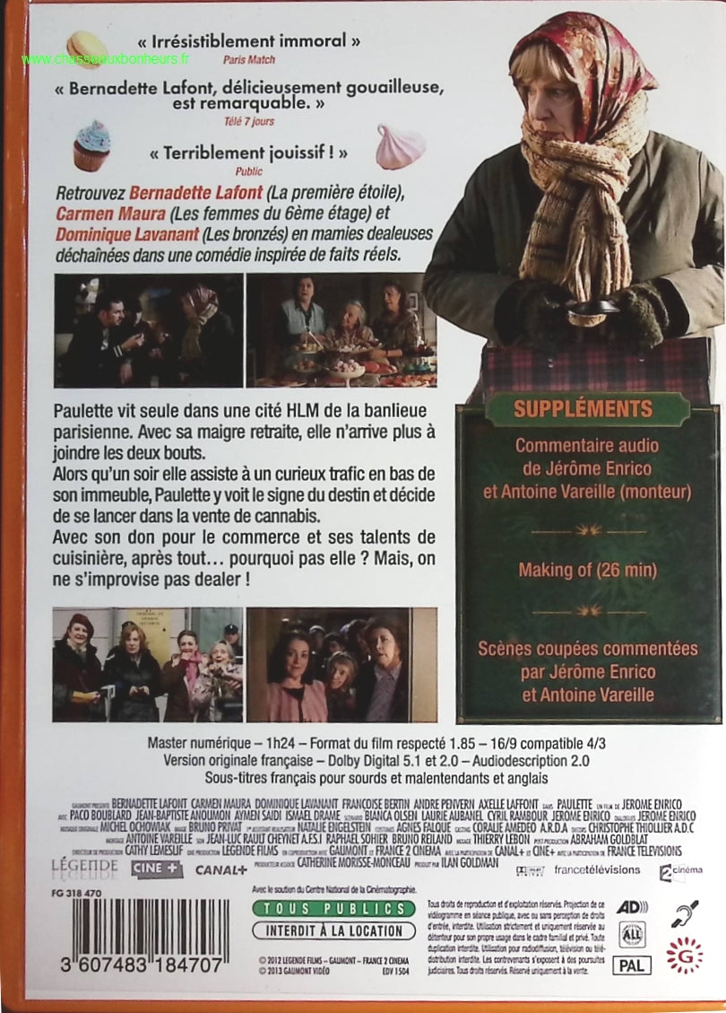 Paulette - Bernadette Lafont - DVD