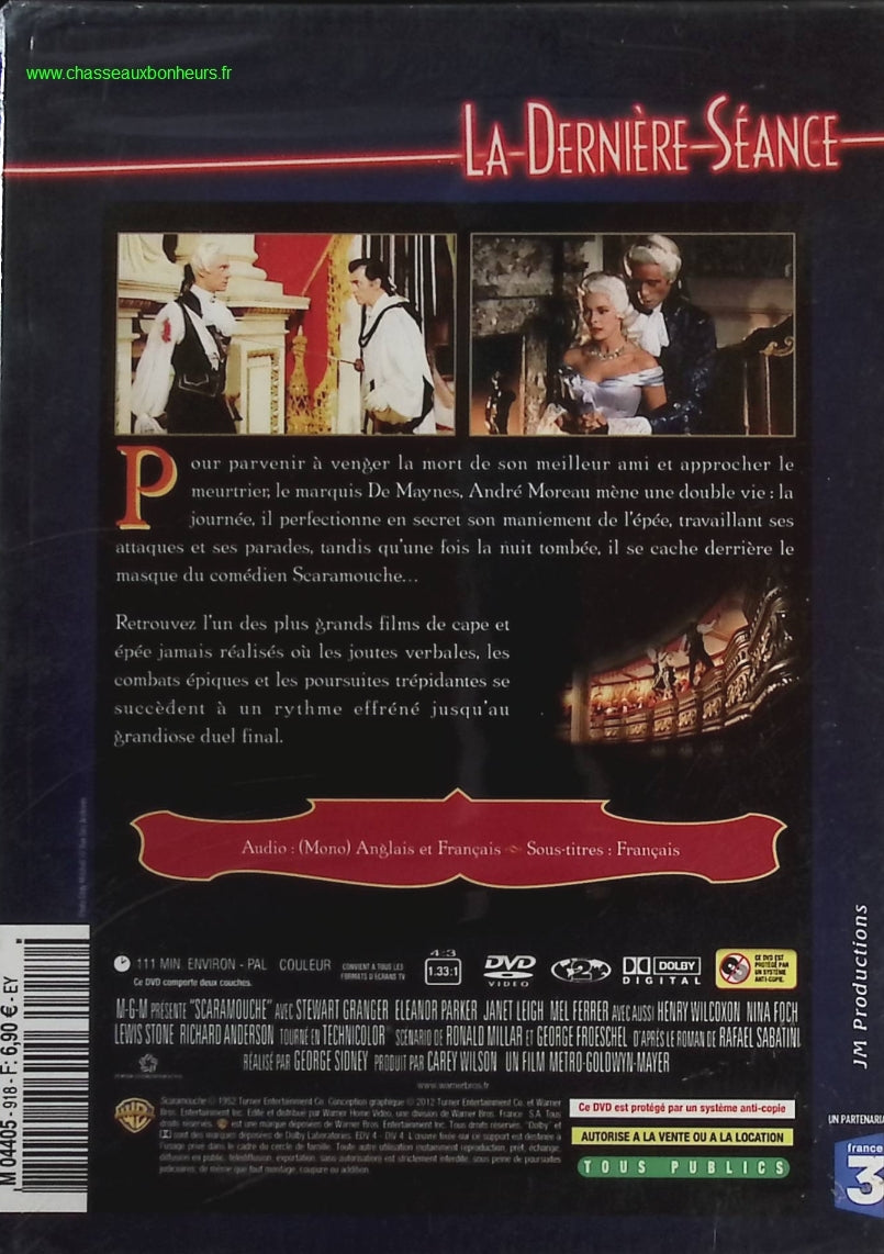 Scaramouche - Stewart Grangere - DVD