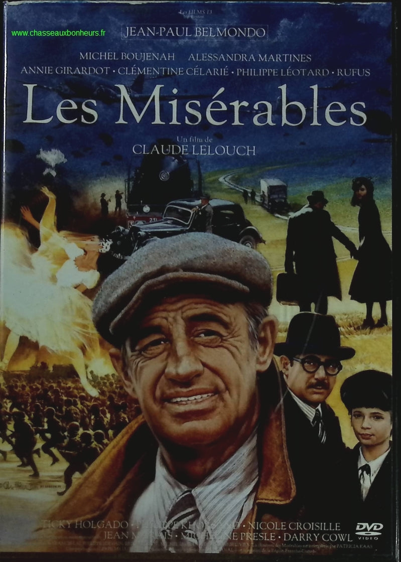 Les Misérables - Jean-Paul Belmondo - DVD