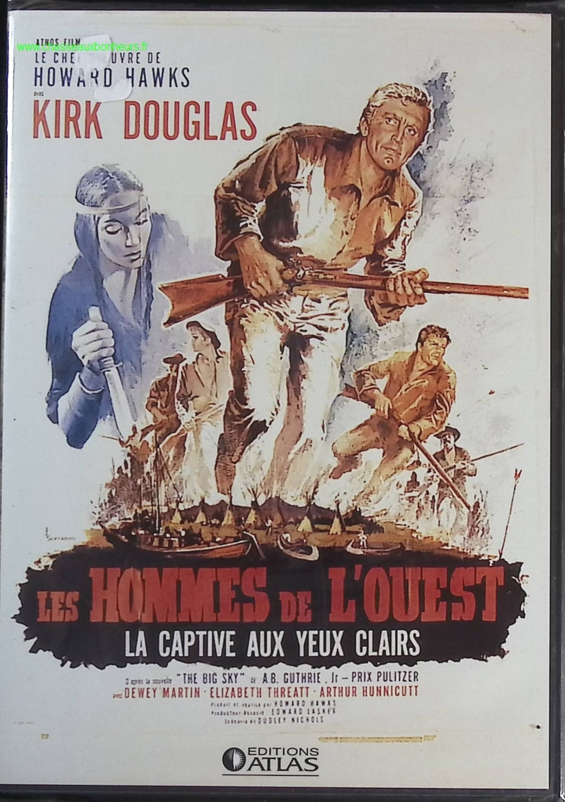 Les hommes de l'ouest la captive aux yeux clairs - Kirk Douglas - DVD