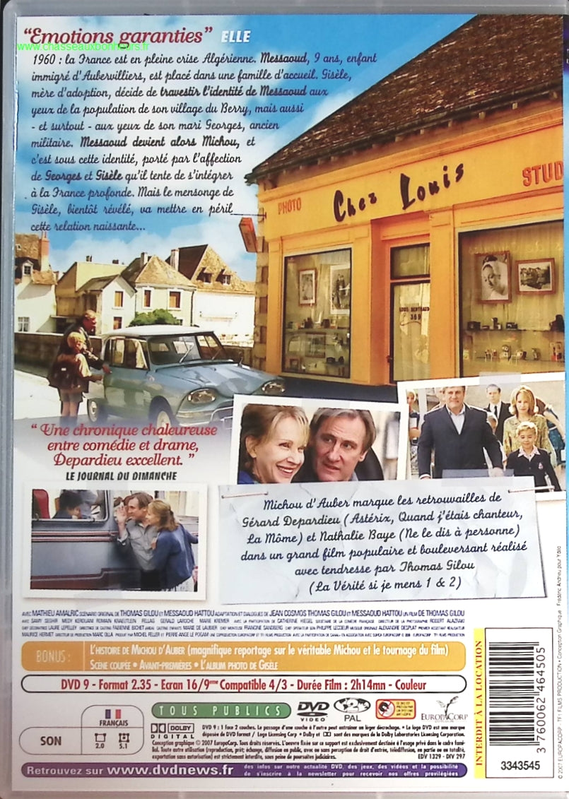 Michou d'Auber - Gérard Depardieu - DVD