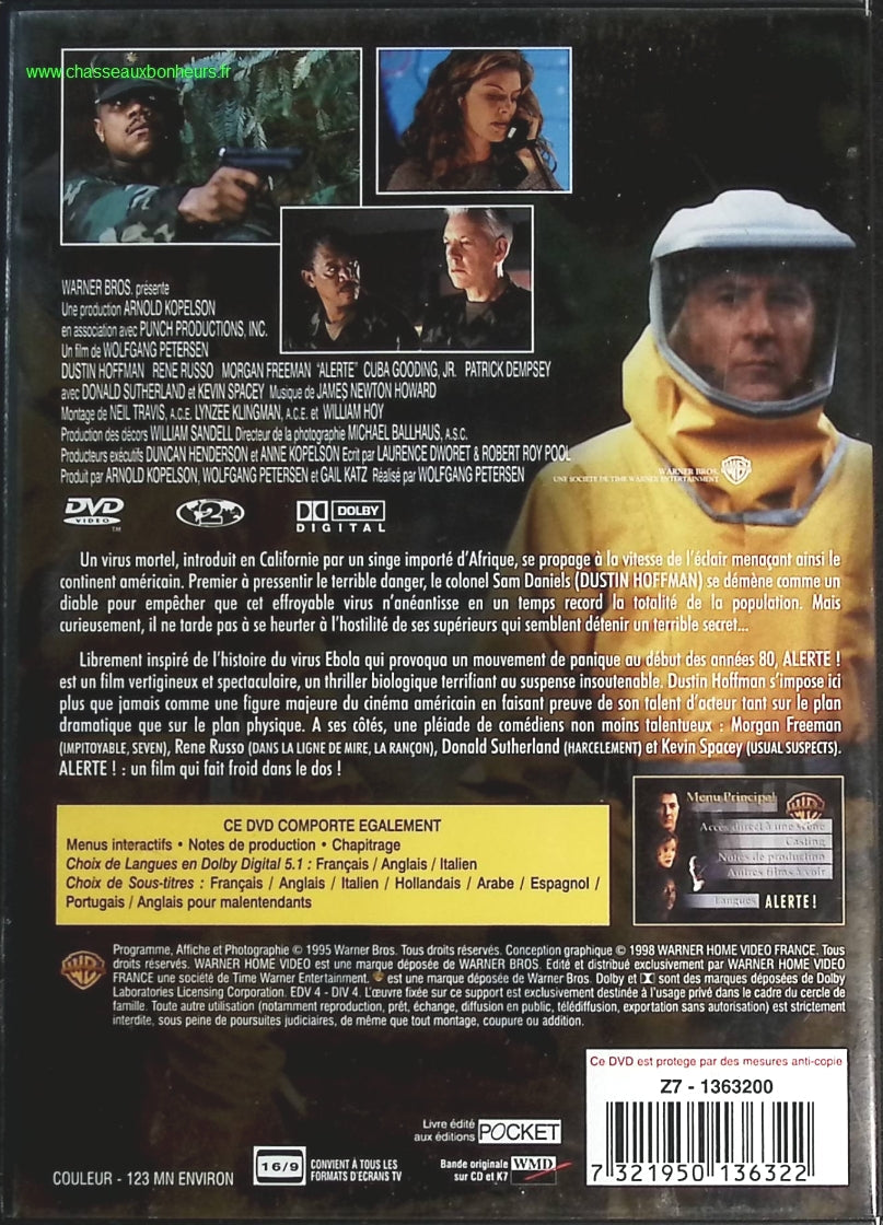 Alerte ! - Dustin Hoffman - DVD