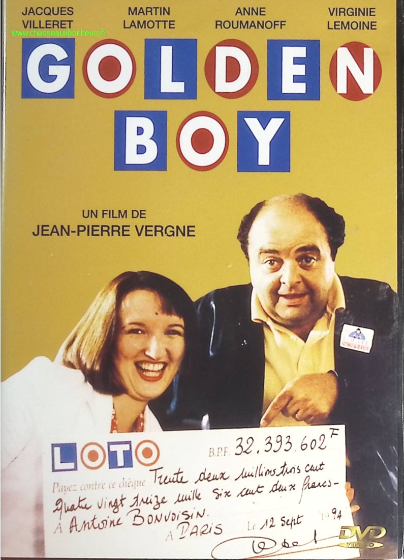 Golden Boy - Jacques Villeret - DVD