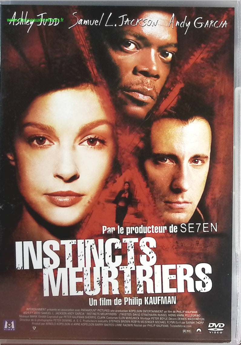 Instincts meurtriers - Ashley Judd - DVD